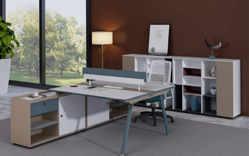 鋼架長柜對桌 鋼架長柜對桌